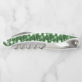 聖パトリックの日のシャムロック ソムリエナイフ (裏面)