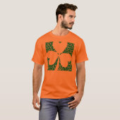 聖パトリックの日のシャムロック Tシャツ (正面フル)