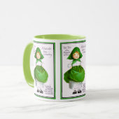 聖パトリックの日のトップがあなたにマグカップ マグカップ (正面左)