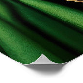 聖パトリックの日のドレスの大きなダン犬 ポスター (角)