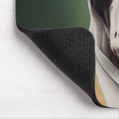 聖パトリックの日のドレスの大きなダン犬 マウスパッド (コーナー)