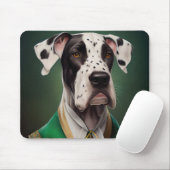 聖パトリックの日のドレスの大きなダン犬 マウスパッド (マウス)