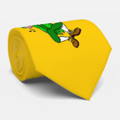 聖パトリックの日のネクタイのためのバイオリンのレプレシャン ネクタイ (ロール)