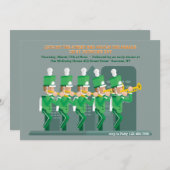 聖パトリックの日のパレード 招待状 (正面/裏面)