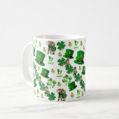 聖パトリックの日のマグカップ コーヒーマグカップ (正面左)