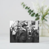 聖パトリックの日のミュージシャン ポストカード (スタンド正面)