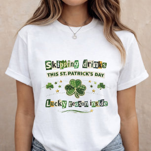 聖パトリックの日の妊娠発表 Tシャツ