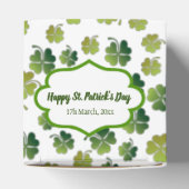 聖パトリックの日の幸運なクローバー フェイバーボックス (上部)