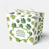 聖パトリックの日の幸運なクローバー フェイバーボックス (裏面サイド)