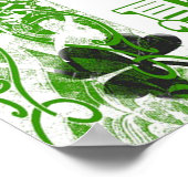 聖パトリックの日の幸運のポスター ポスター (角)