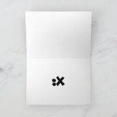 聖パトリックの日の恋愛の挨拶状 カード (内部)
