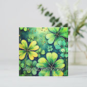 聖パトリックの日の運 – 水色シャームロック🍀✨ (スタンド正面)