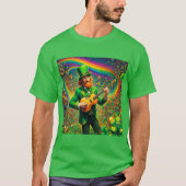 聖パトリックの日の音楽 Tシャツ (正面)
