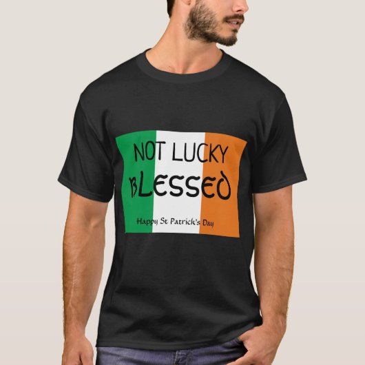 聖パトリックの日はキリスト教徒ではな賛美い Tシャツ (正面)