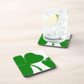 聖パトリックの日はラッキーを得る3と1葉の4 Coaste コースター (右側)