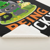 聖パトリックの日は幸運 シェルパブランケット (3/4)