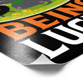 聖パトリックの日は幸運 フォトプリント            (角)