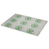 聖パトリックの日は緑 カッティングボード (角)