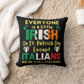 聖パトリックの日は誰もが少しアイルランド語である クッション (ブランケット)