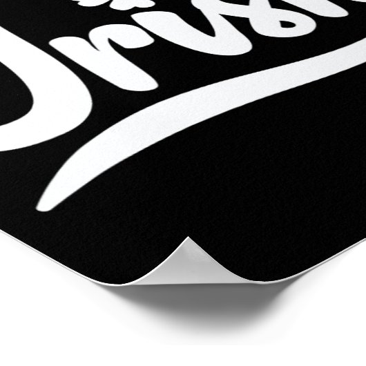 聖パトリックの日わたしは少しアイルランド語だ ポスター (角)