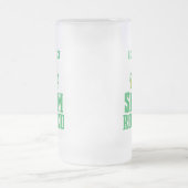 聖パトリックの日をシャムックしよう フロストグラスビールジョッキ (中央)