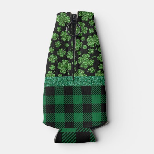 聖パトリックの日をテーマにした模様 ボトルクーラー (裏面)