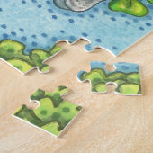 聖パトリックの日アイリッシュキリン&シャムロックパズル ジグソーパズル (側面)