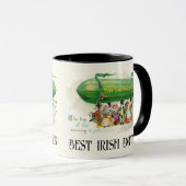 聖パトリックの日アイルランド最高のアイリッシュドクターおもしろい マグカップ (正面右)