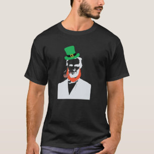 聖パトリックの日エイブラハム・リンカーンシャツ Tシャツ