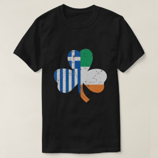 聖パトリックの日ギリシャ国旗アイルランドのギリシャ Tシャツ