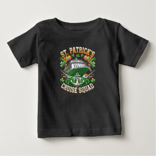 聖パトリックの日クルーズチーム 2025 ファミリーマッチング ベビーTシャツ