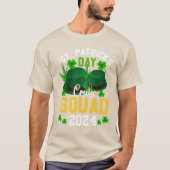 聖パトリックの日クルーズチーム Tシャツ (正面)