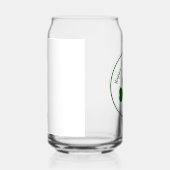 聖パトリックの日グリーンシャムロックラッキークローバー ガラス缶 (右)