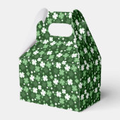 聖パトリックの日グリーンシャムロック フェイバーボックス (裏面サイド)