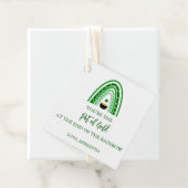 聖パトリックの日グリーンレインボー&神のポット フェイバータグ (インサイチュ)