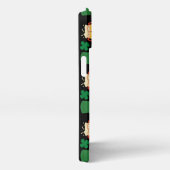 聖パトリックの日ケルト、アイリッシュおもしろいビール、チャーム iPhoneケース (右側面)