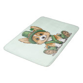 聖パトリックの日コルギドッグ バスマット (アングル)