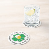 聖パトリックの日コースター ラウンドペーパーコースター (インサイチュ)