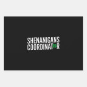 聖パトリックの日シェナニガン・コーディネーター ラッピングペーパーシート (正面)