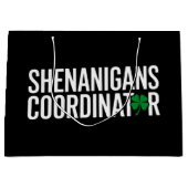 聖パトリックの日シェナニガン・コーディネーター ラージペーパーバッグ (正面)