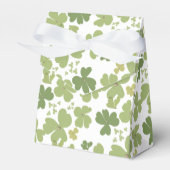 聖パトリックの日シャムロックのブーケ フェイバーボックス (正面サイド)