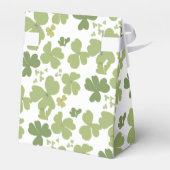 聖パトリックの日シャムロックのブーケ フェイバーボックス (裏面サイド)