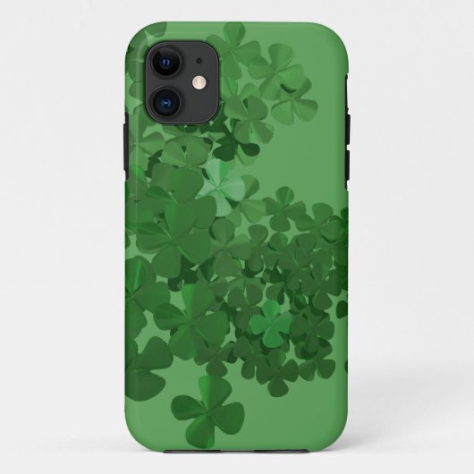 聖パトリックの日シャムロック Case-Mate iPhoneケース (裏面)