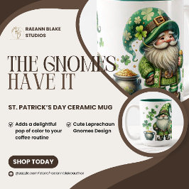 聖パトリックの日セラミックマグカップ ツートーンマグカップ