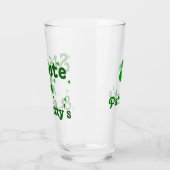 聖パトリックの日トースト応援:スラインテ タンブラーグラス (左)