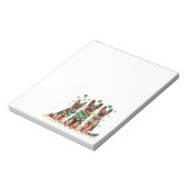 聖パトリックの日ドイツ羊飼い犬 ノートパッド (回転)