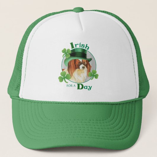聖パトリックの日パピロン キャップ (正面)