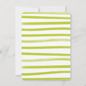 聖パトリックの日ビールの豊富なパーティー 招待状 (裏面)