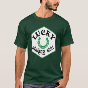 聖パトリックの日ラッキードキングシャツ Tシャツ