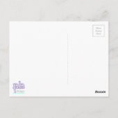 聖パトリックの日ラッキー安全ピンポストカードを取得 ポストカード (裏面)